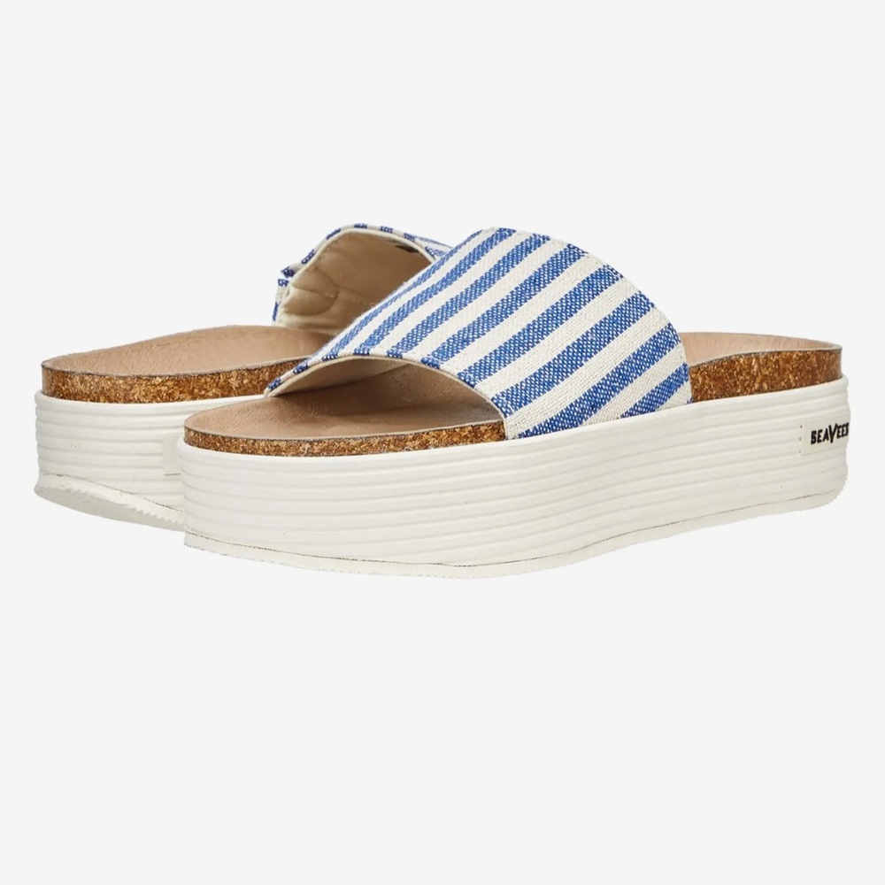 🆕 SeaVees Catalina Platform sandals / Size: 7 / NWOT